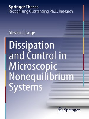 cover image of Dissipation and Control in Microscopic Nonequilibrium Systems